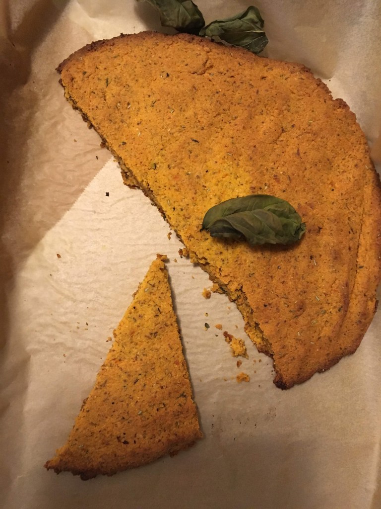 Grain free sweet potato flatbread almond flour