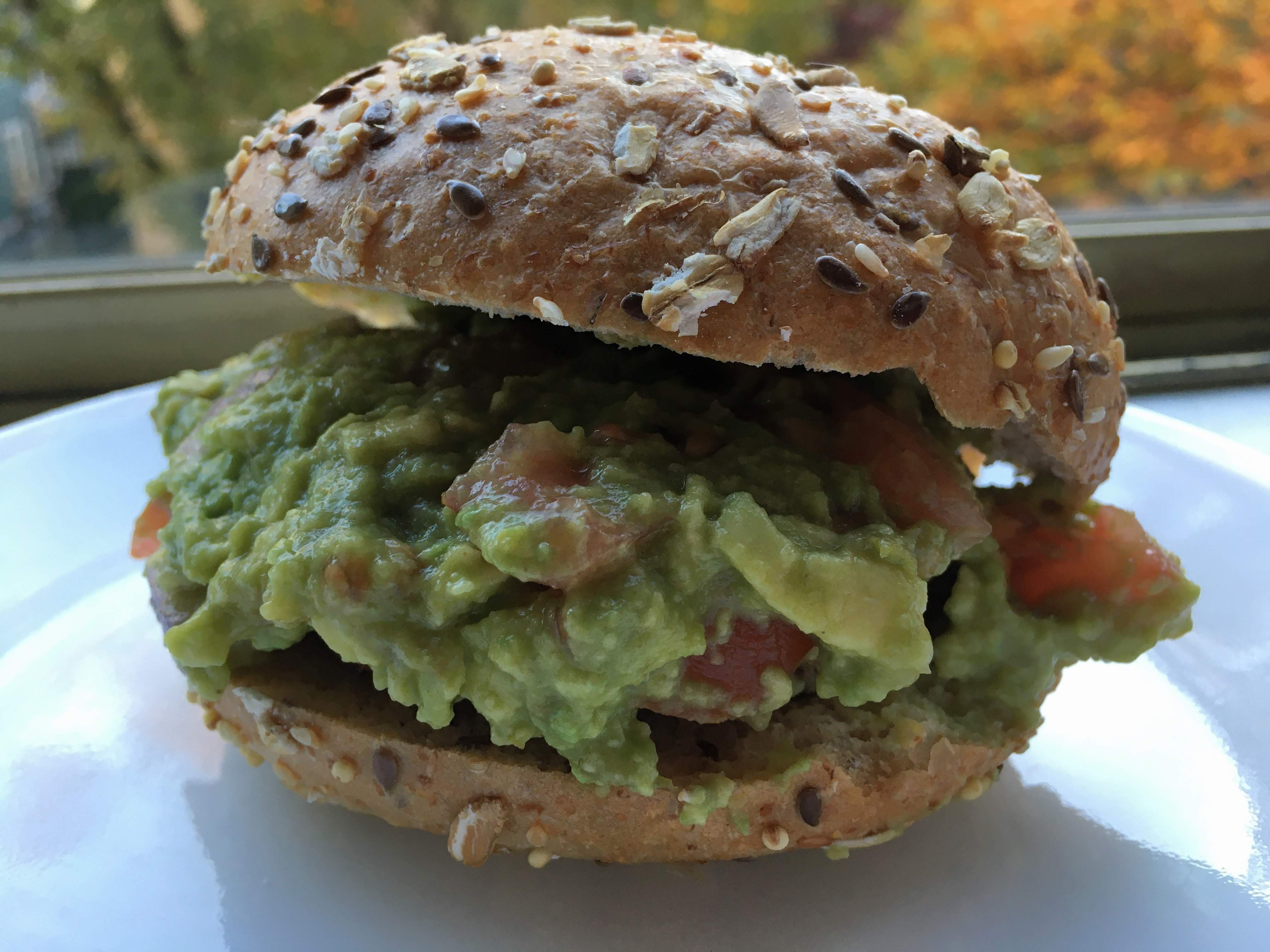 Guacamole burger