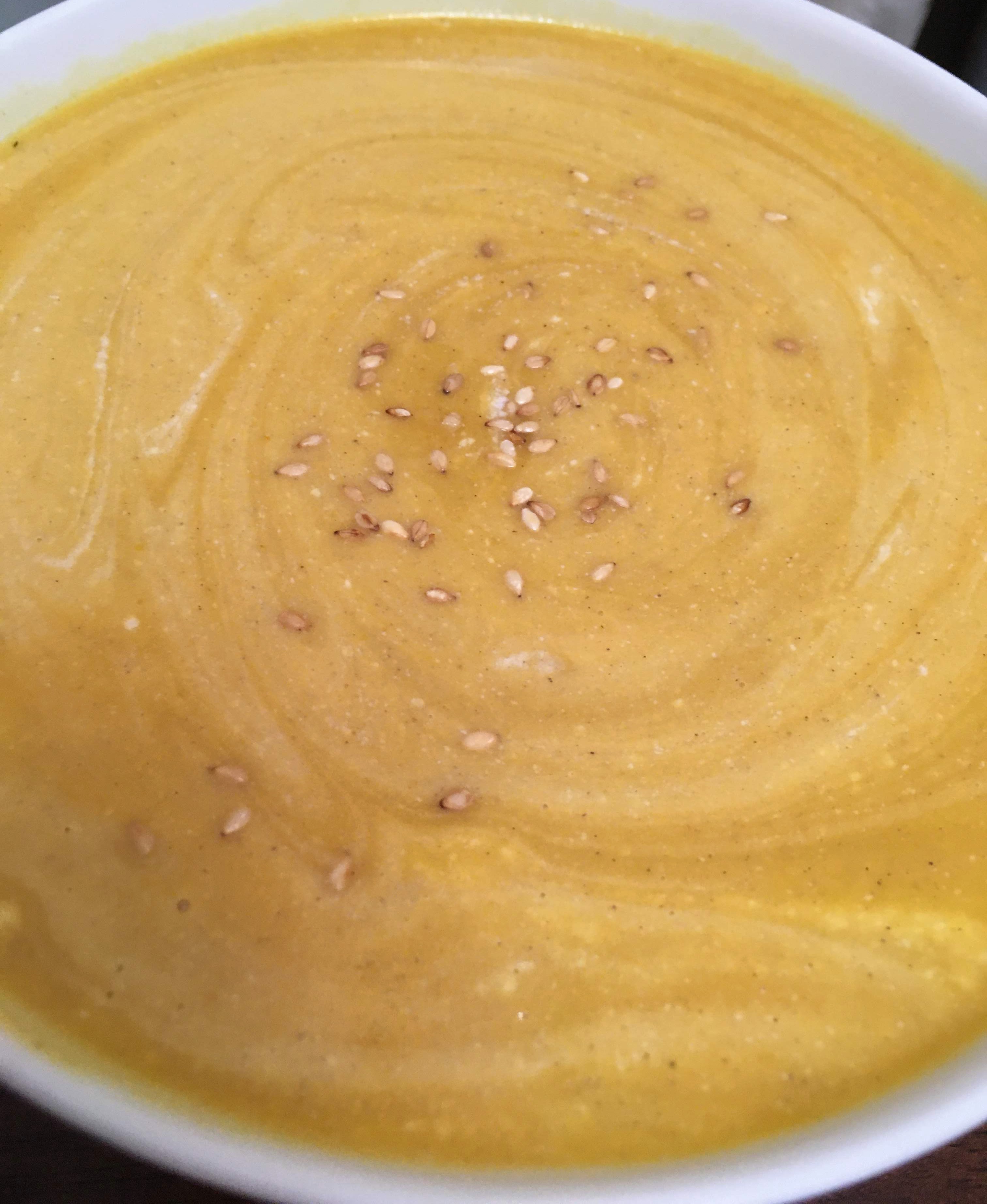 cream of pumpkin soup