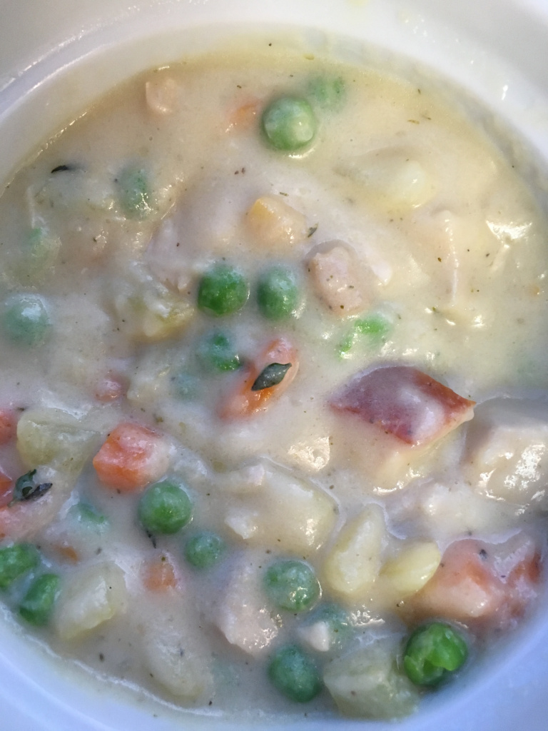 dairy free turkey pot pie soup